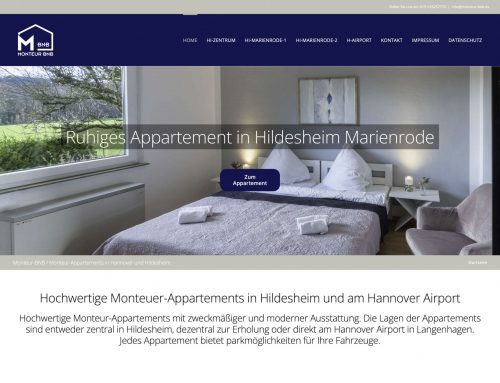 Website für Monteuer-BNB.de