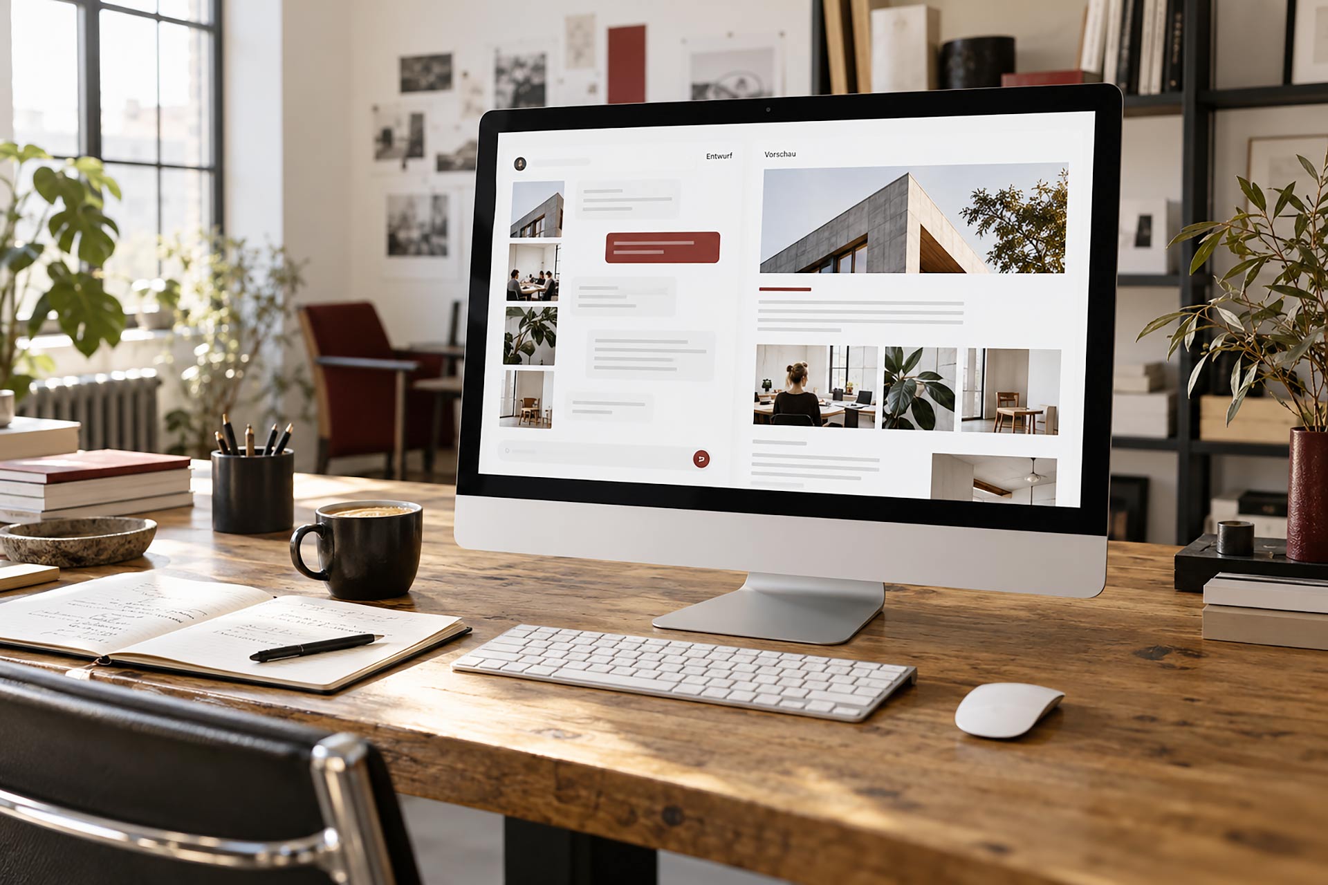 KI-gestützte-Website-Redaktion-am-iMac-1